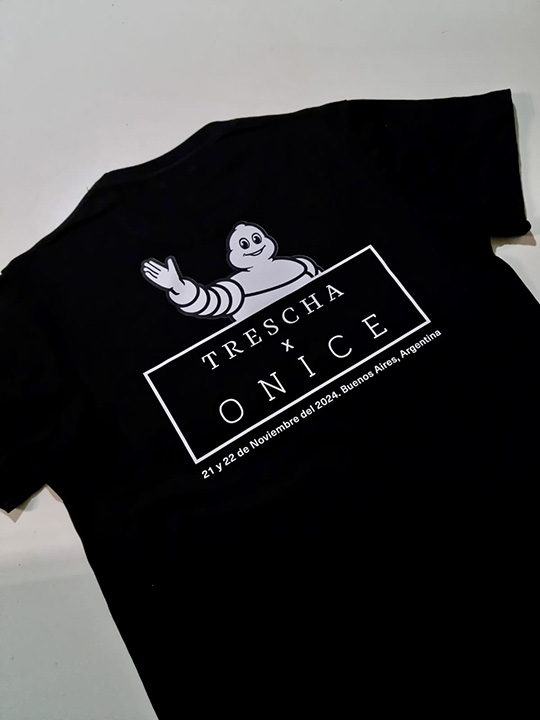 Remera de Trabajo DTF para Trescha Restaurante