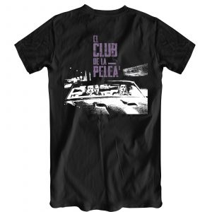 Remera Airbag el club de la pelea negro espalda por FL Fábrica de Ropa